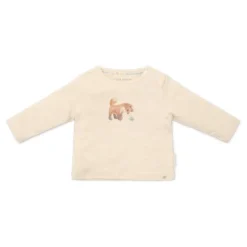 Shirt long sleeve - Sand - Forest Friends - Little Fox