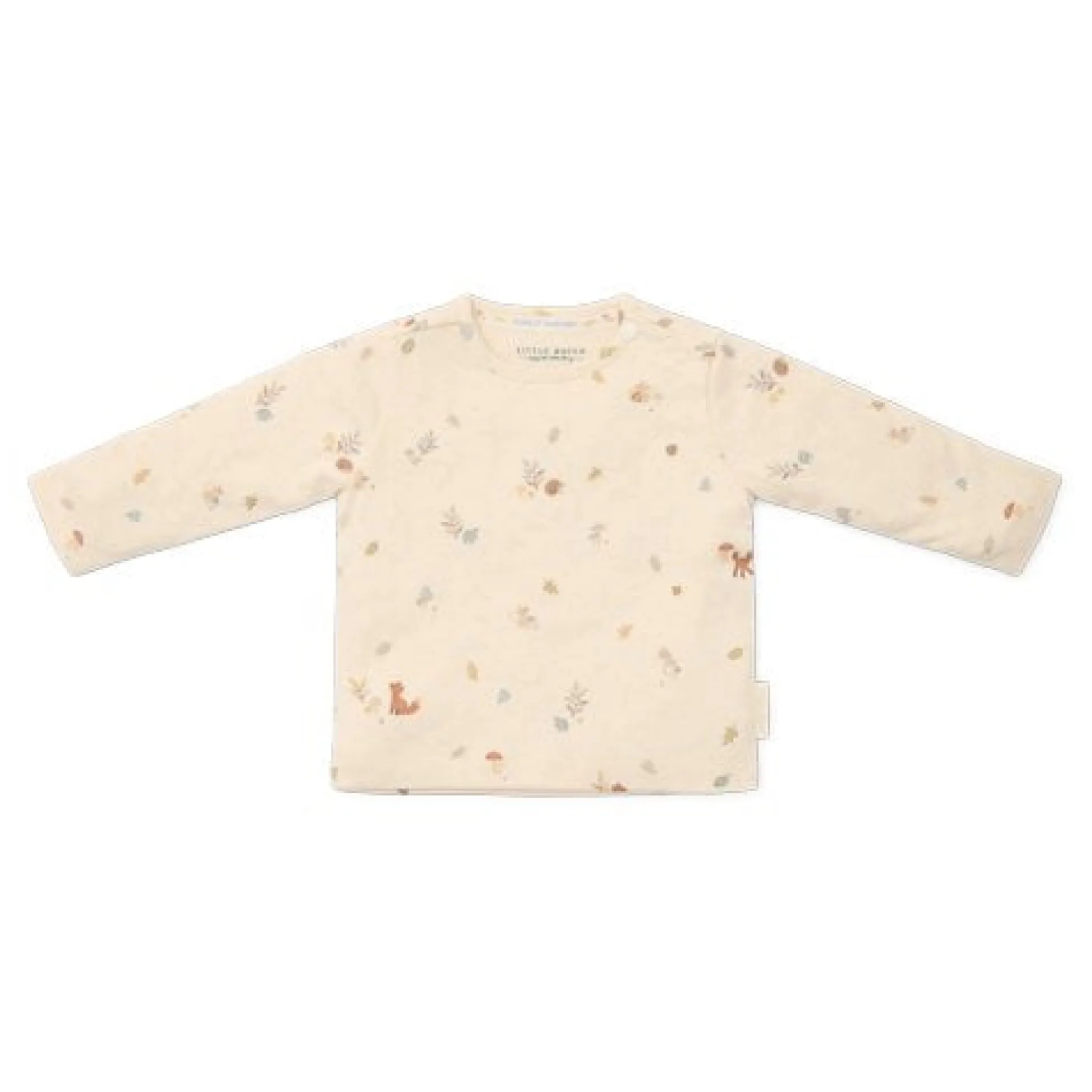 Shirt long sleeve - Sand - Forest Friends - All over print