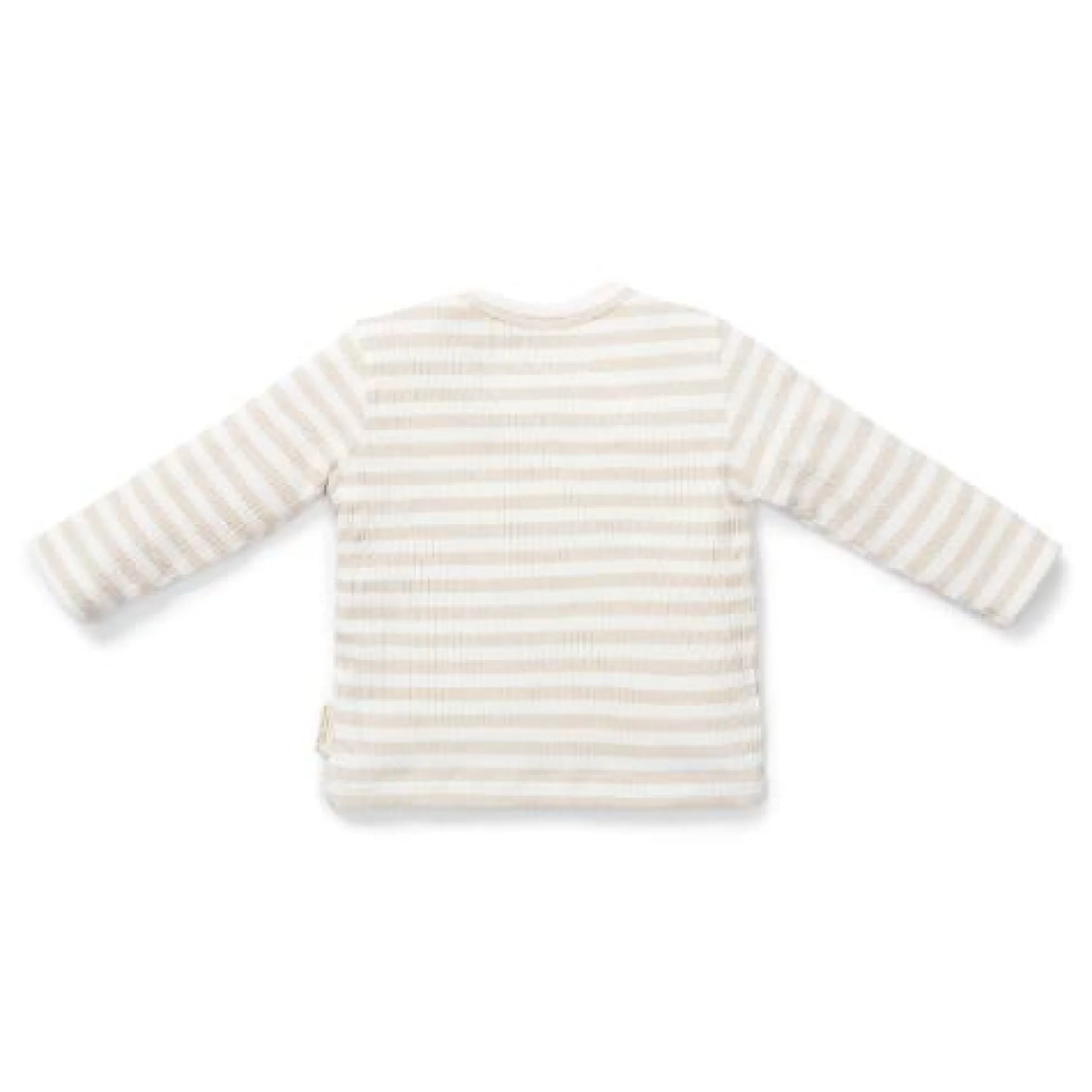 Shirt Long Sleeve - Sand - Newborn Naturals