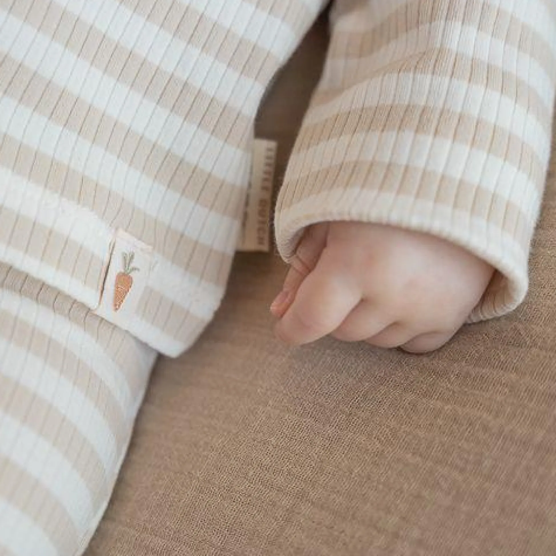 Shirt Long Sleeve - Sand - Newborn Naturals