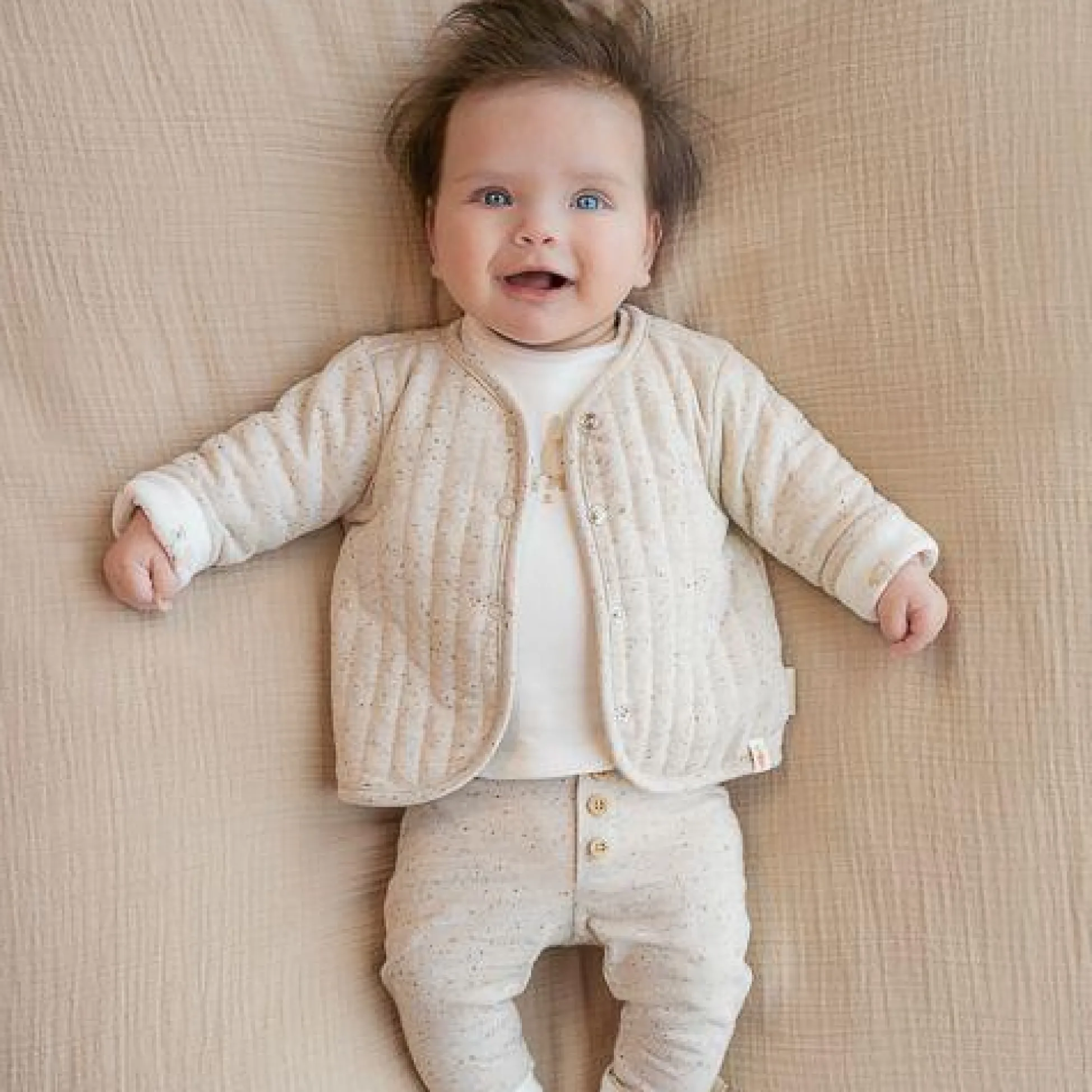 Shirt Long Sleeve - White - Newborn Naturals