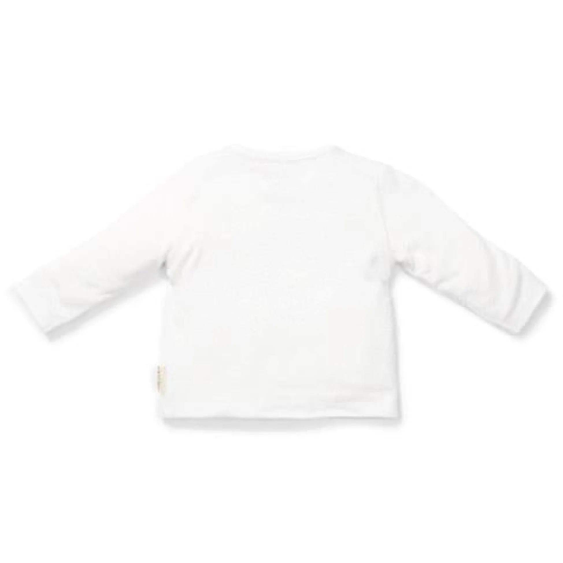 Shirt Long Sleeve - White - Newborn Naturals