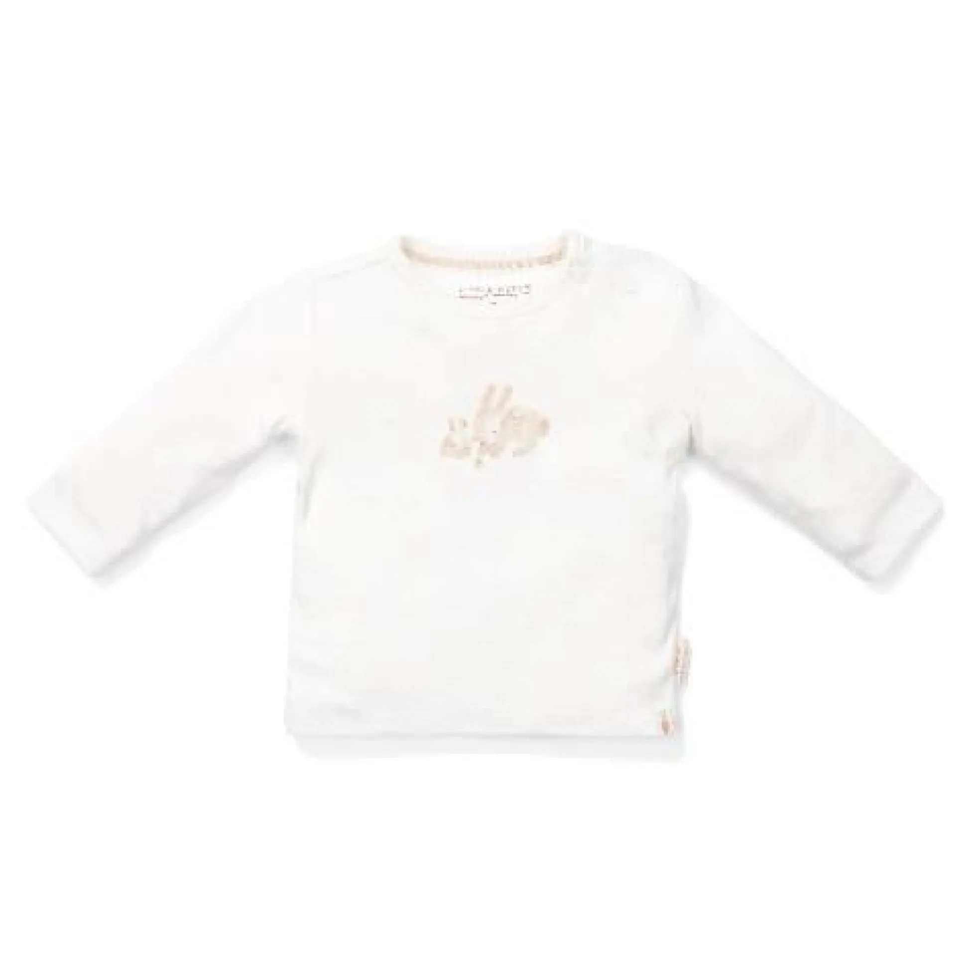 Shirt Long Sleeve - White - Newborn Naturals