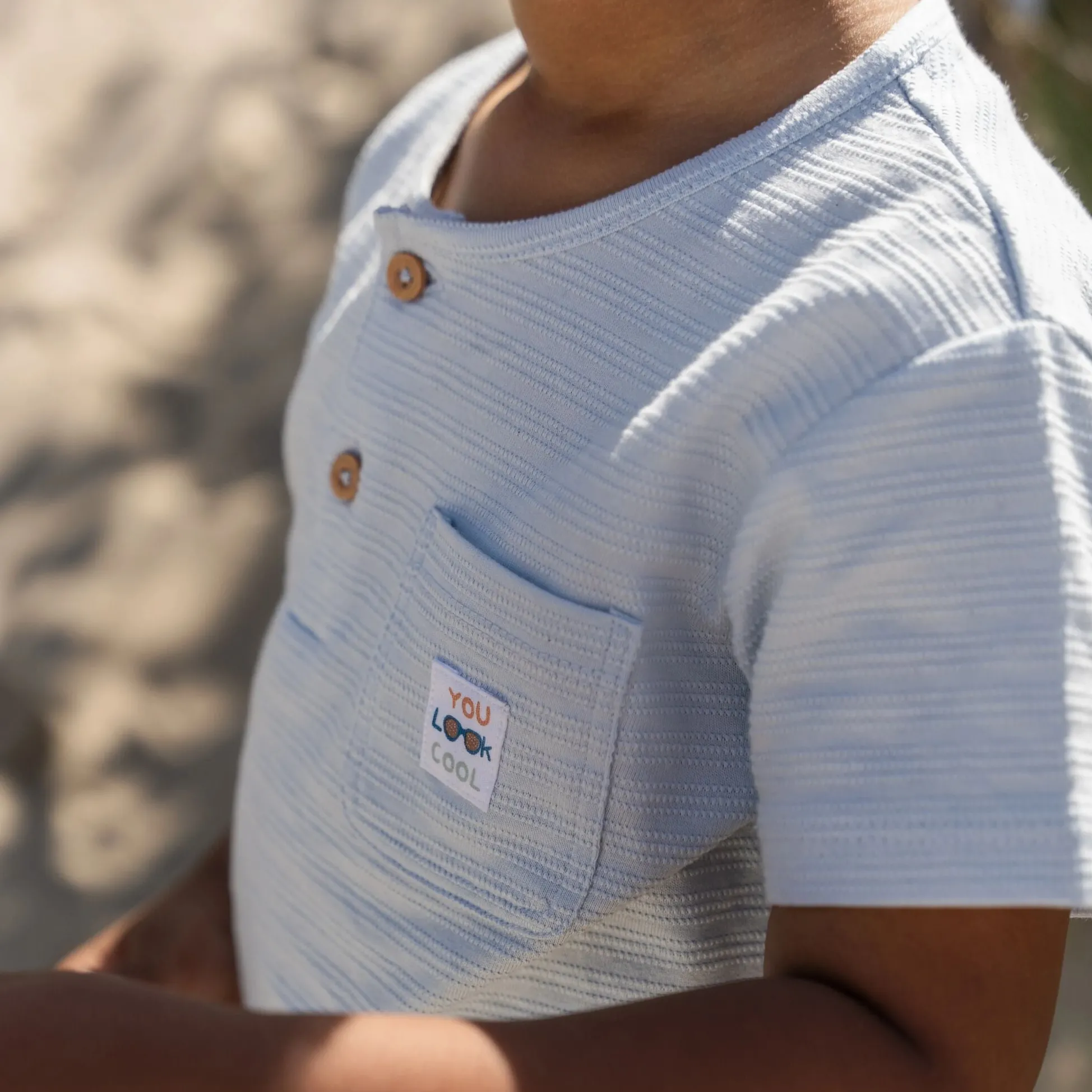Shirt short sleeve - Blue