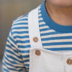 Shirt short sleeve - Blue - Indigo Sand Stripe