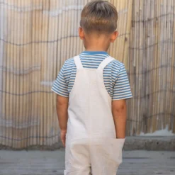Shirt short sleeve - Blue - Indigo Sand Stripe