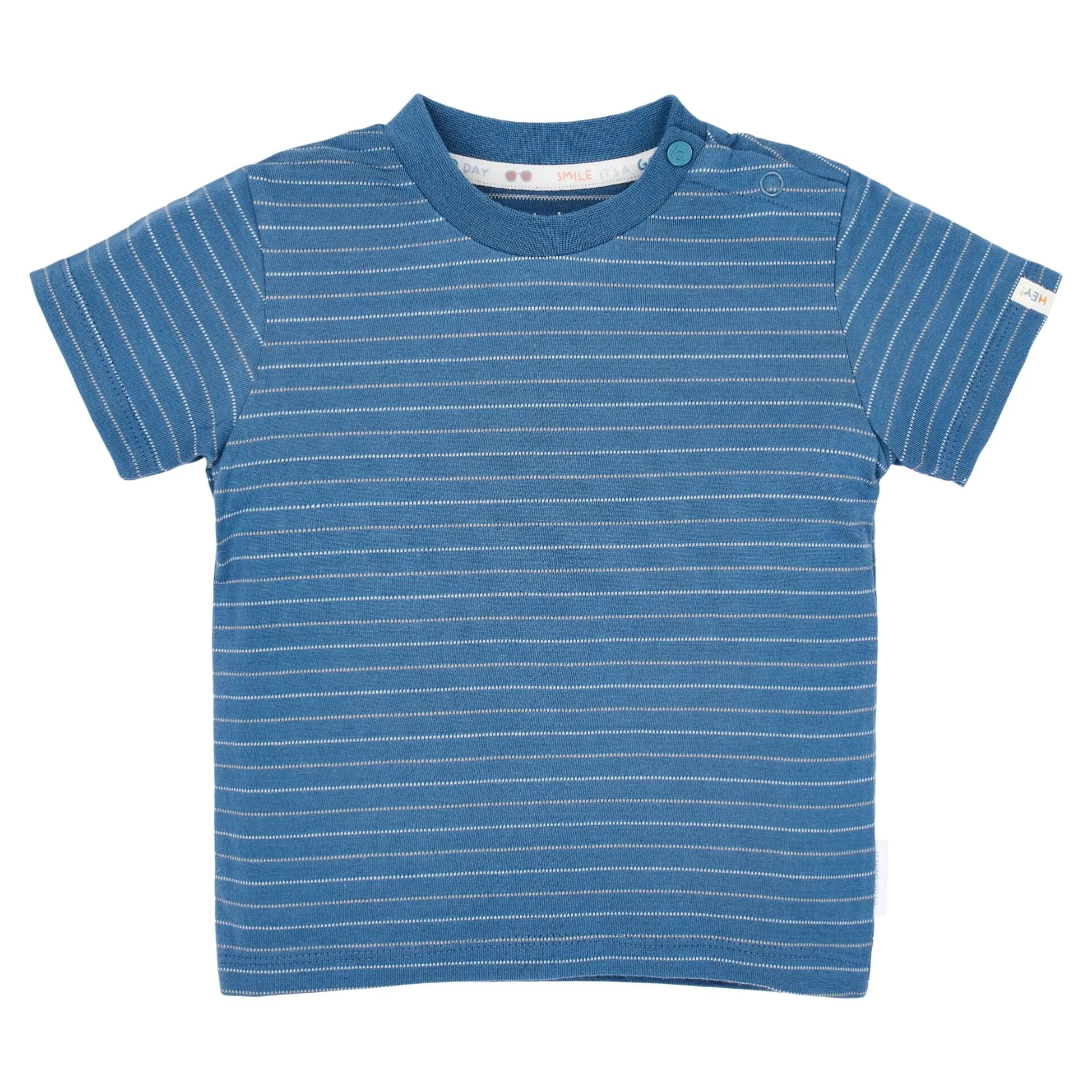 Shirt short sleeve - Blue - Indigo Stripe
