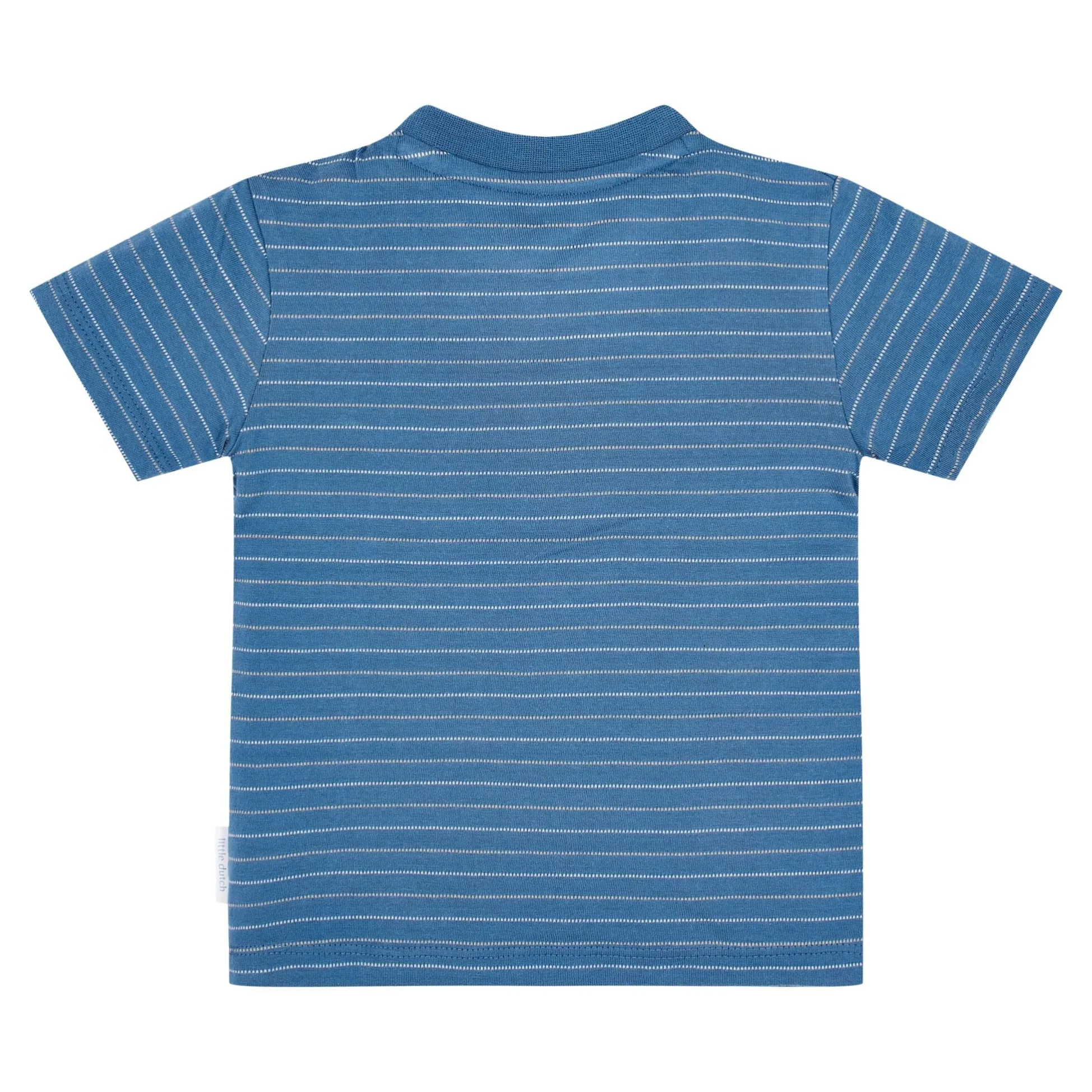 Shirt short sleeve - Blue - Indigo Stripe