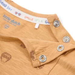 Shirt short sleeve - Brown