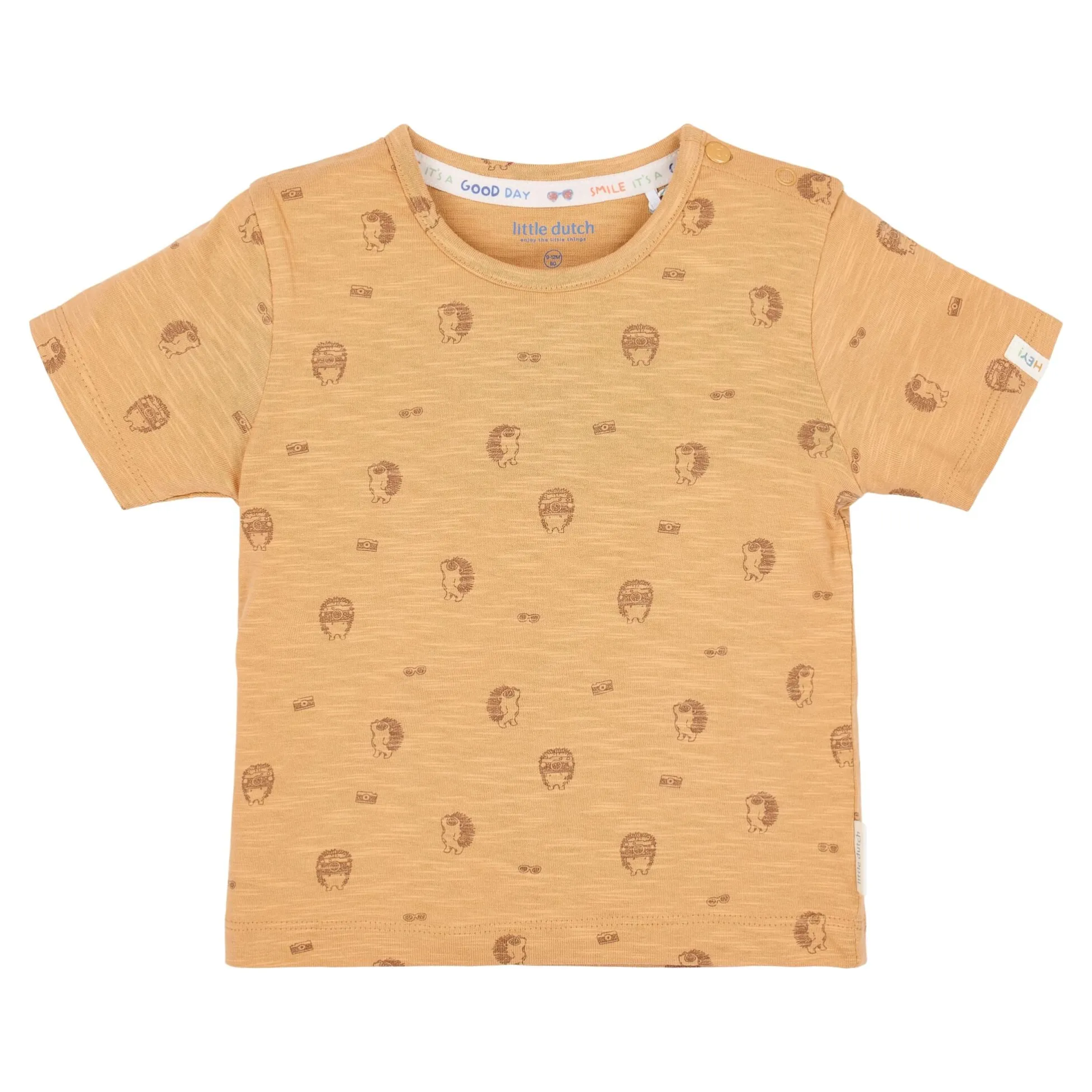Shirt short sleeve - Brown