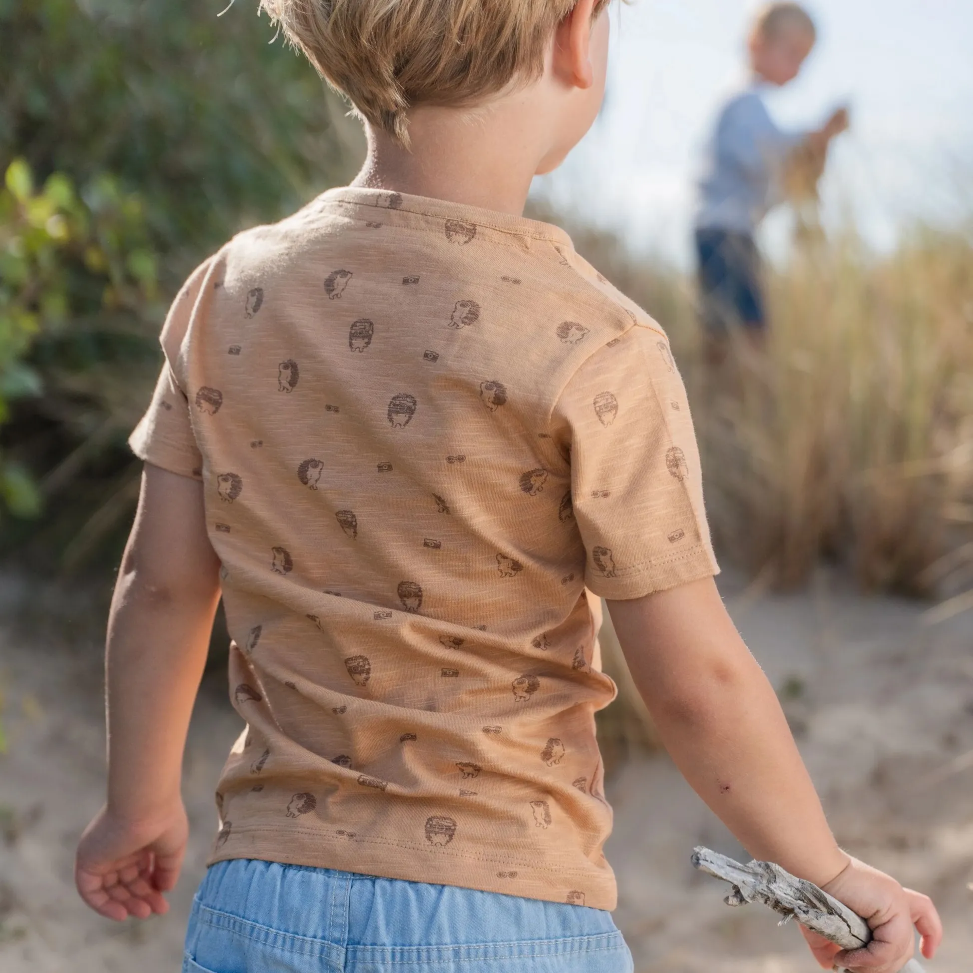 Shirt short sleeve - Brown