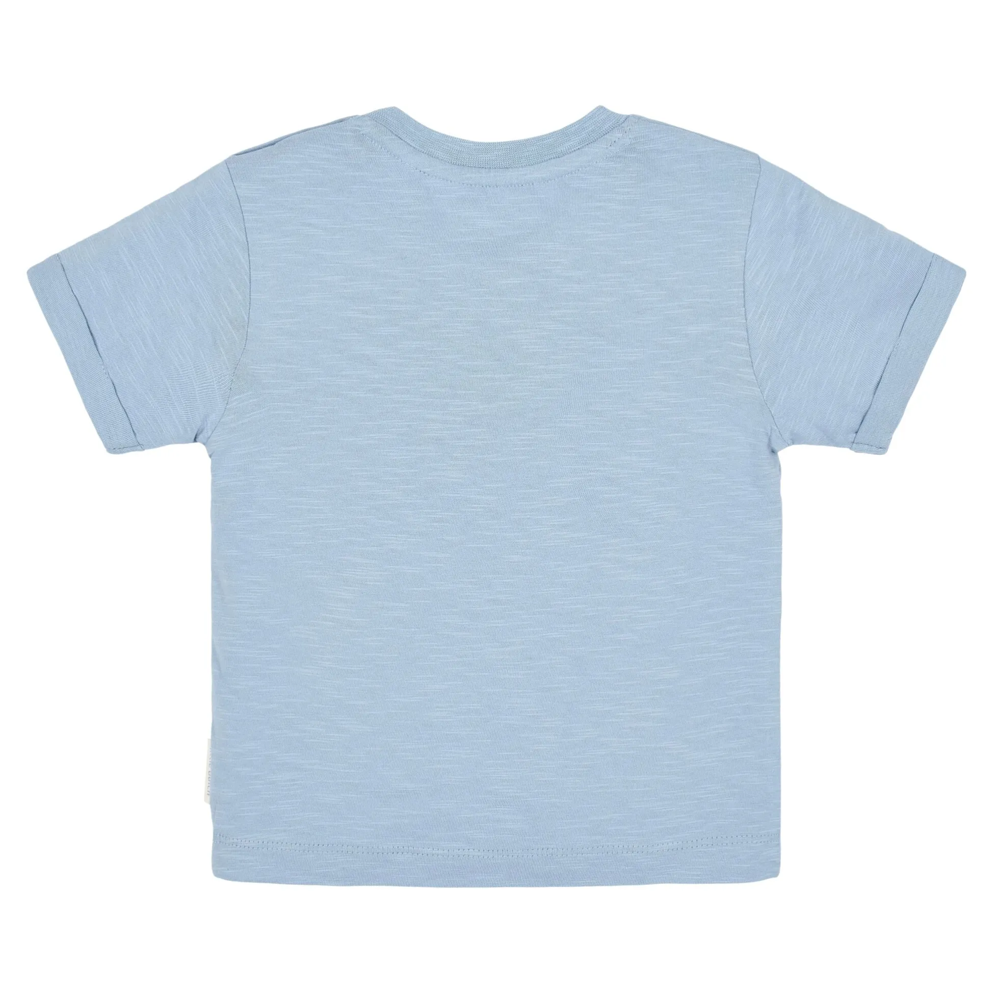 Shirt short sleeve print - Blue