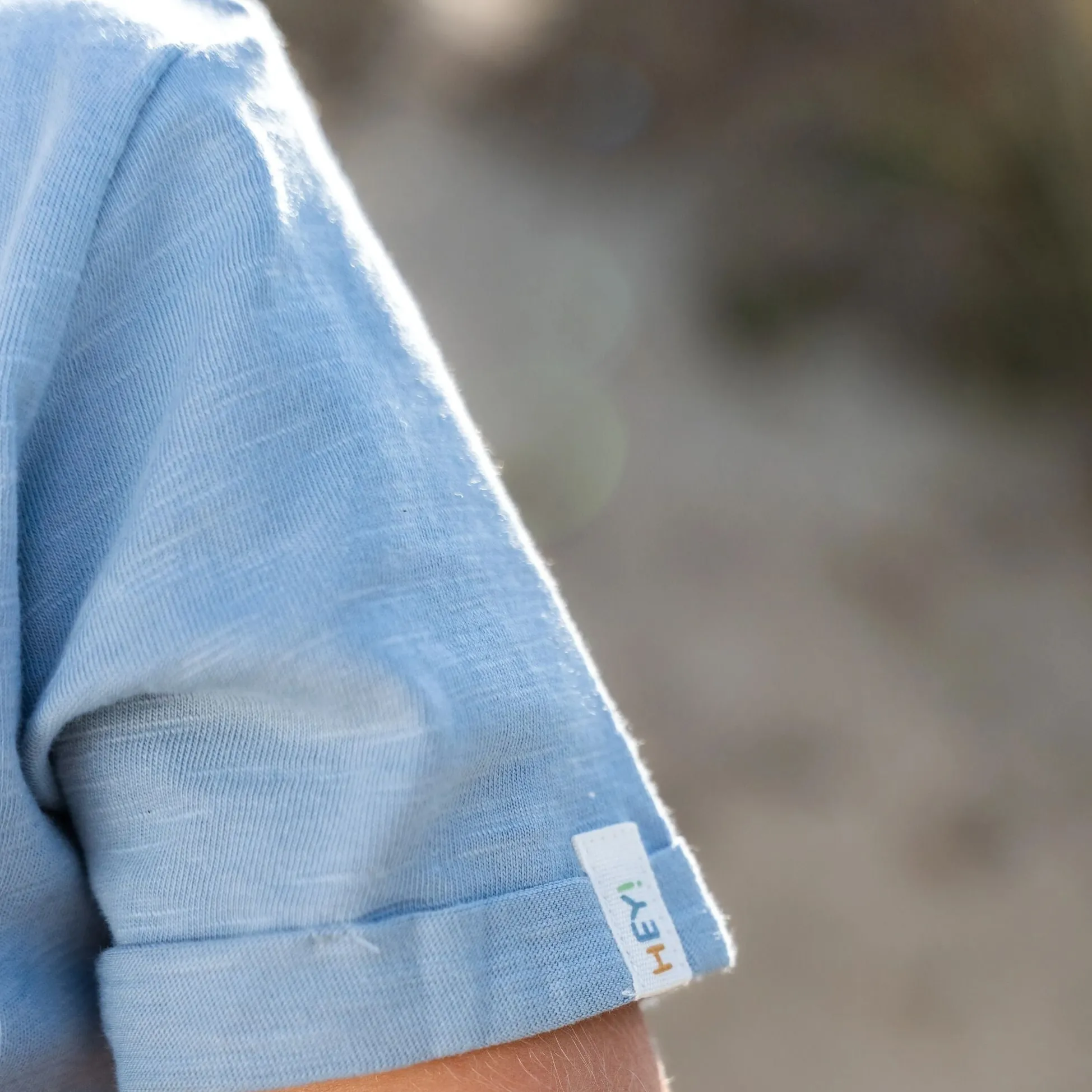 Shirt short sleeve print - Blue