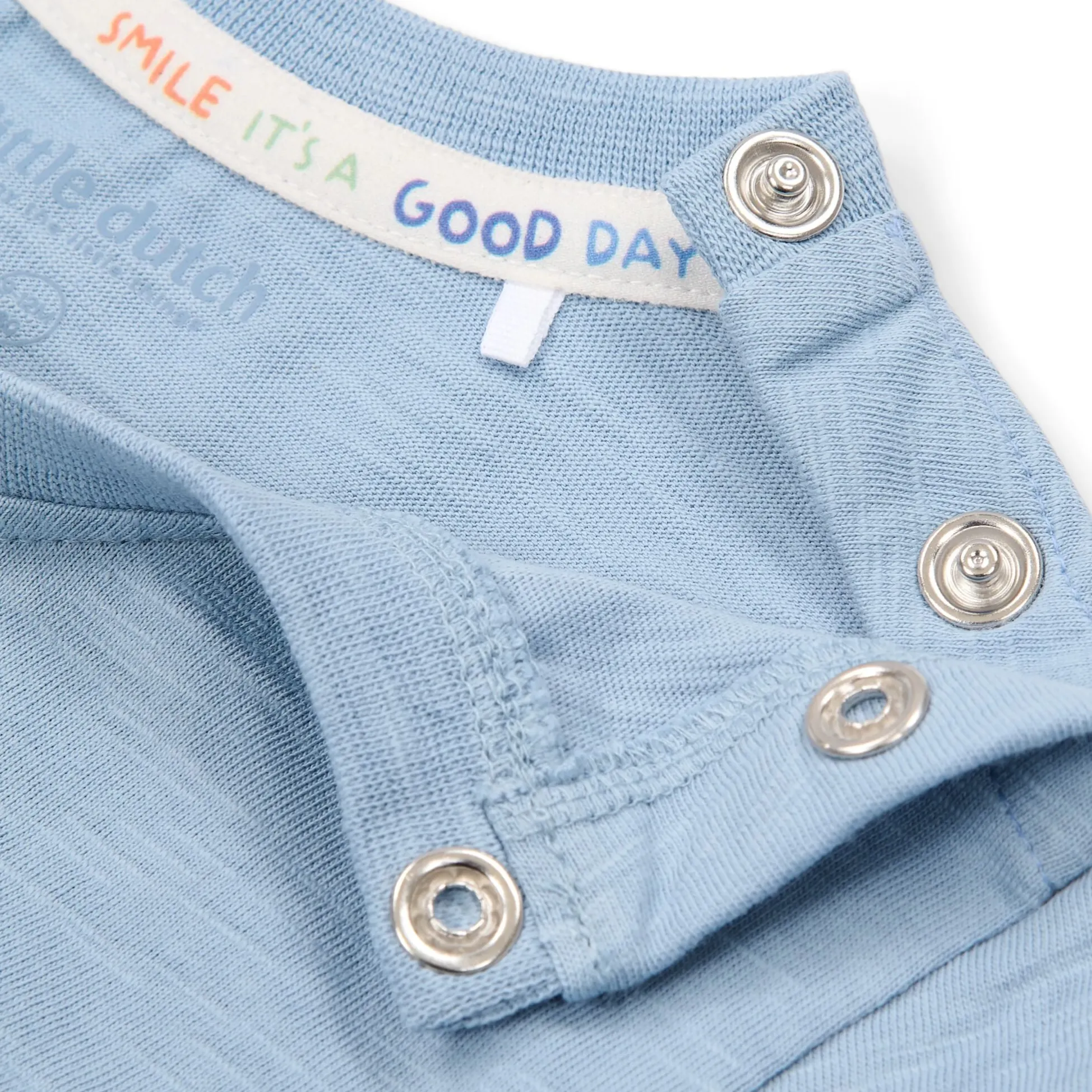 Shirt short sleeve print - Blue
