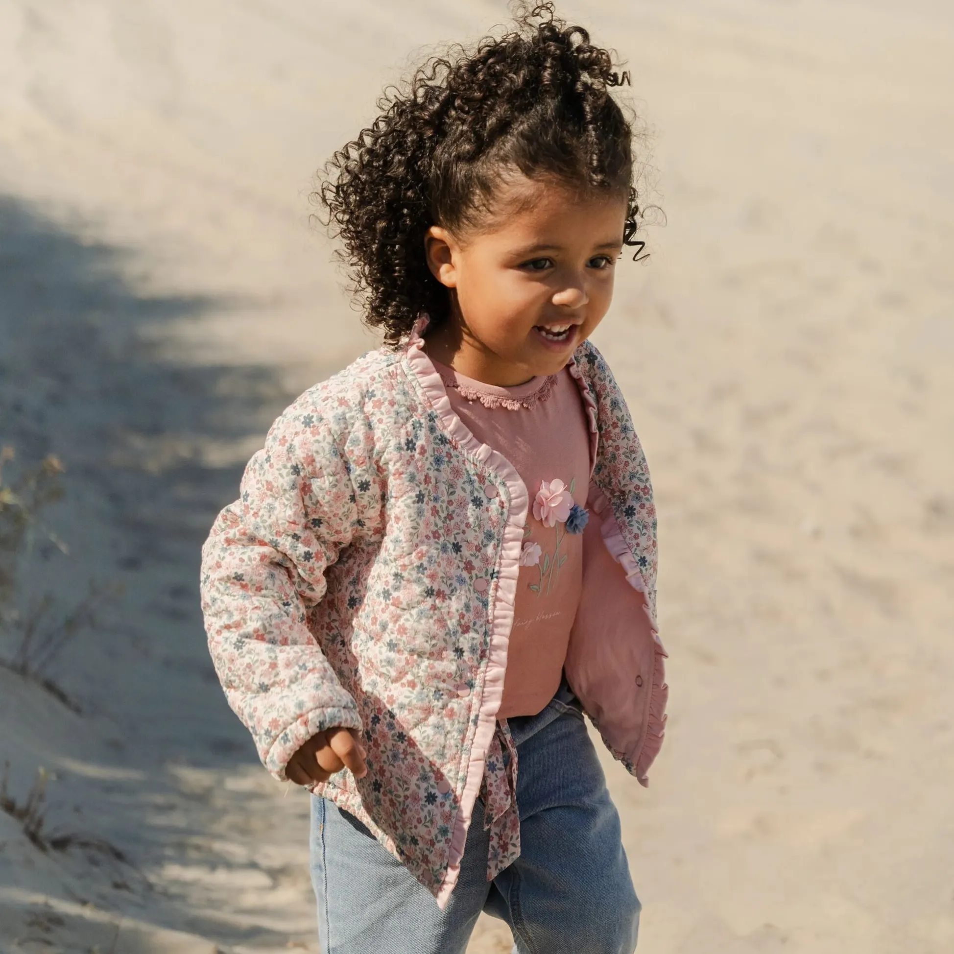 Shirt short sleeve - Ruffles - Pink