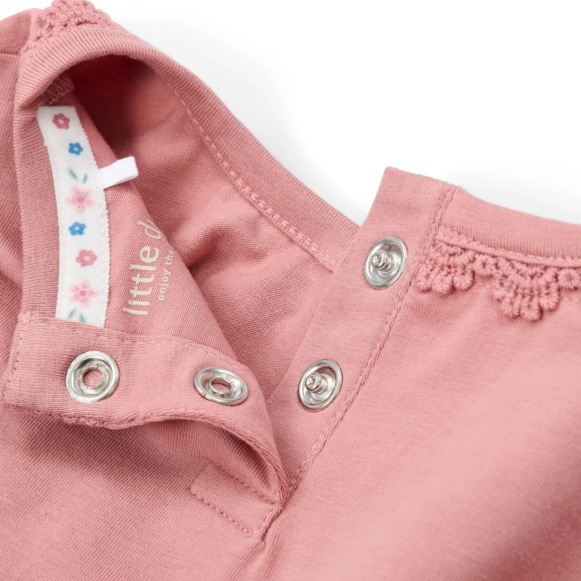 Shirt short sleeve - Ruffles - Pink