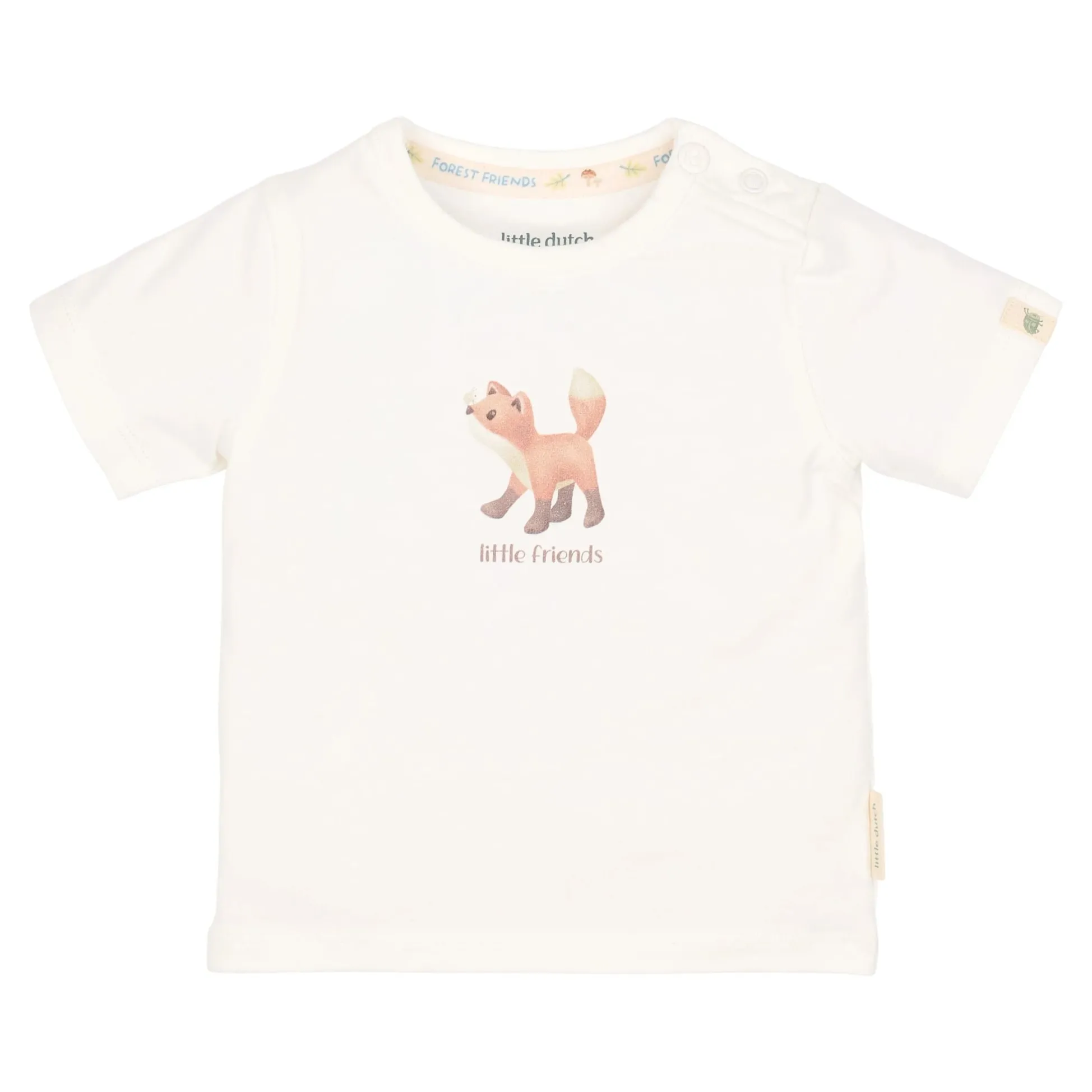 Shirt short sleeve - White - Fox