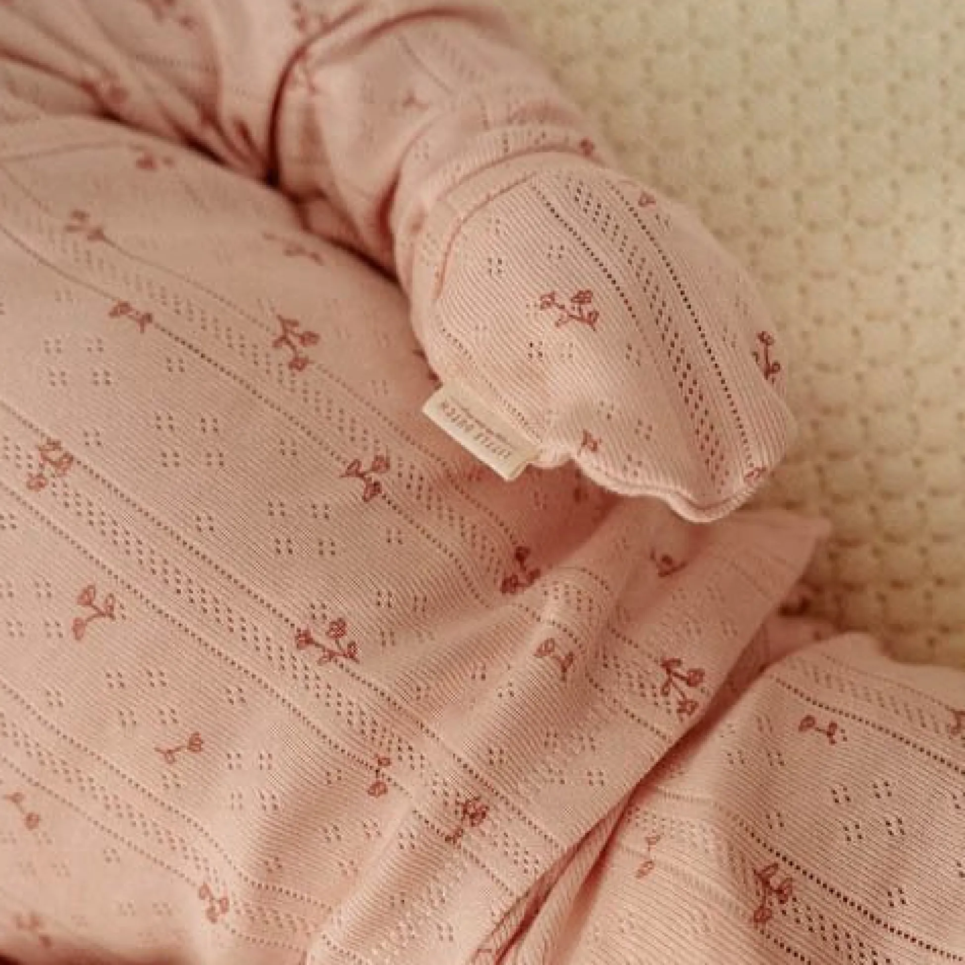 Shirt wrap long sleeve - Pink - Fairy Garden - Fairy Flowers