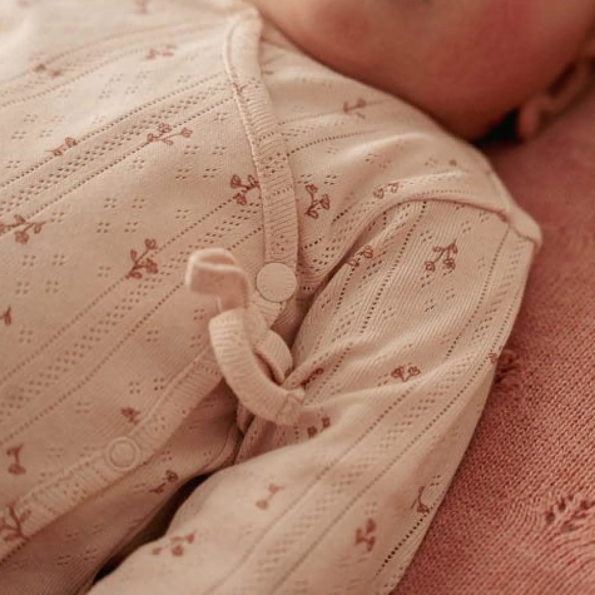 Shirt wrap long sleeve - Pink - Fairy Garden - Fairy Flowers