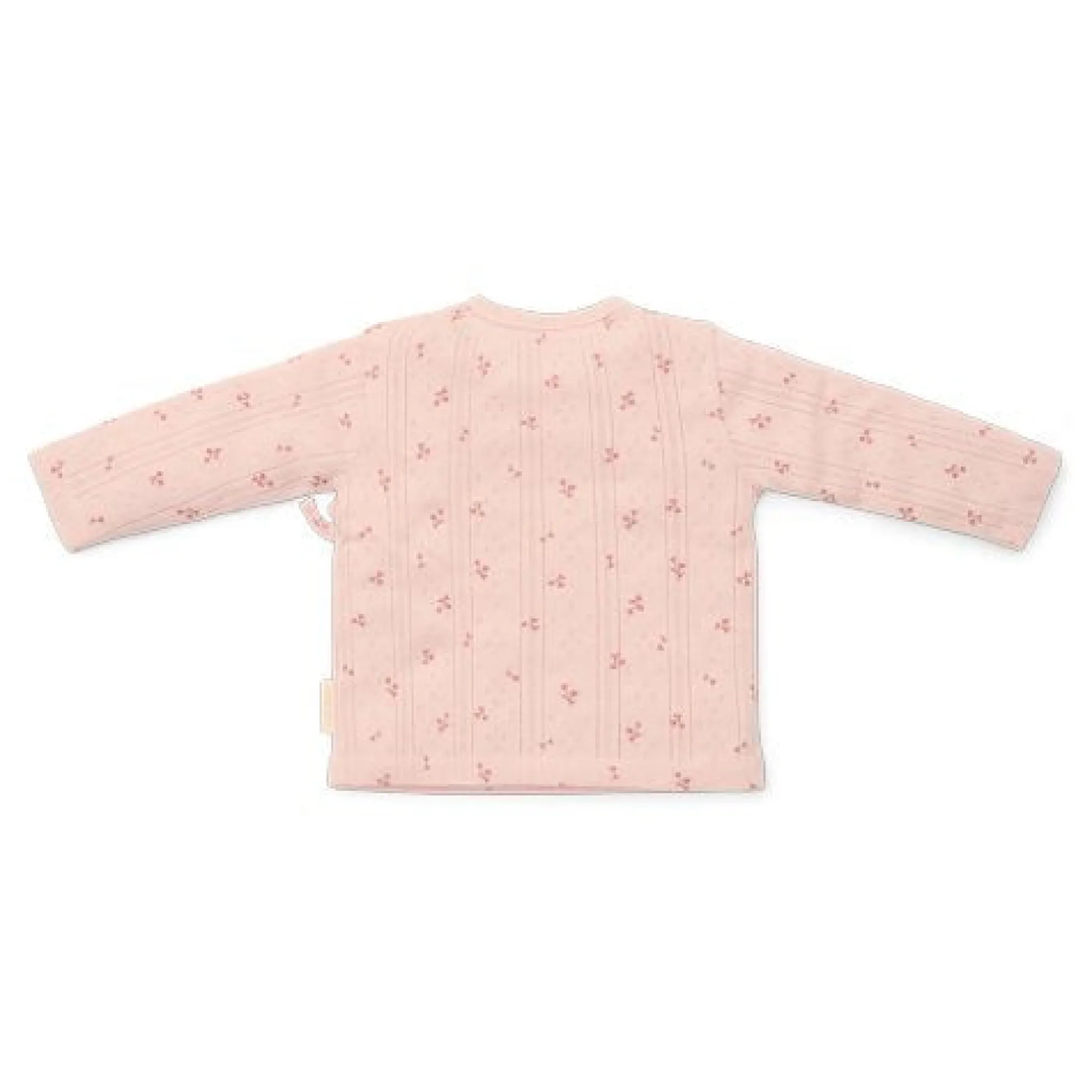 Shirt wrap long sleeve - Pink - Fairy Garden - Fairy Flowers