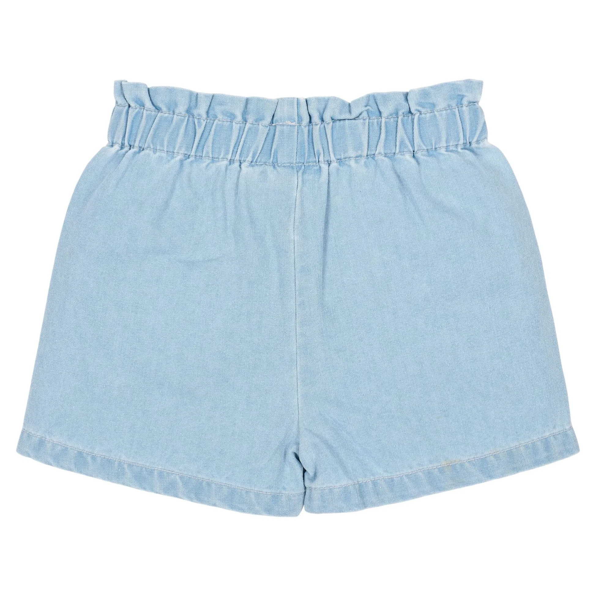 Shorts embroidered - Blue