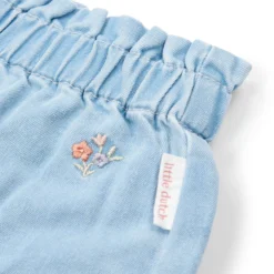 Shorts embroidered - Blue