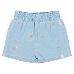 Shorts embroidered - Blue