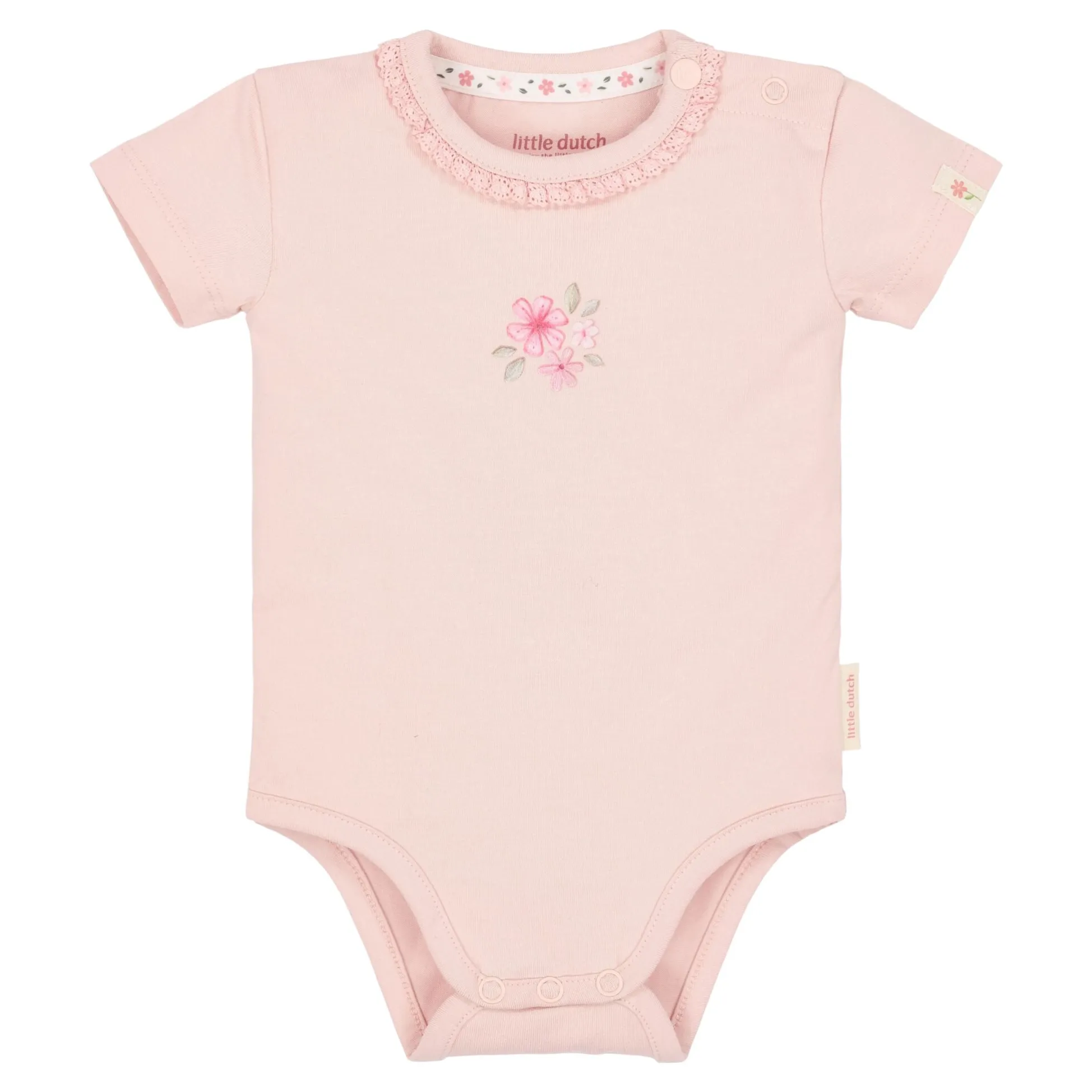 Short sleeve romper - Pink