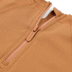 Short sleeve swim shirt - Brown
