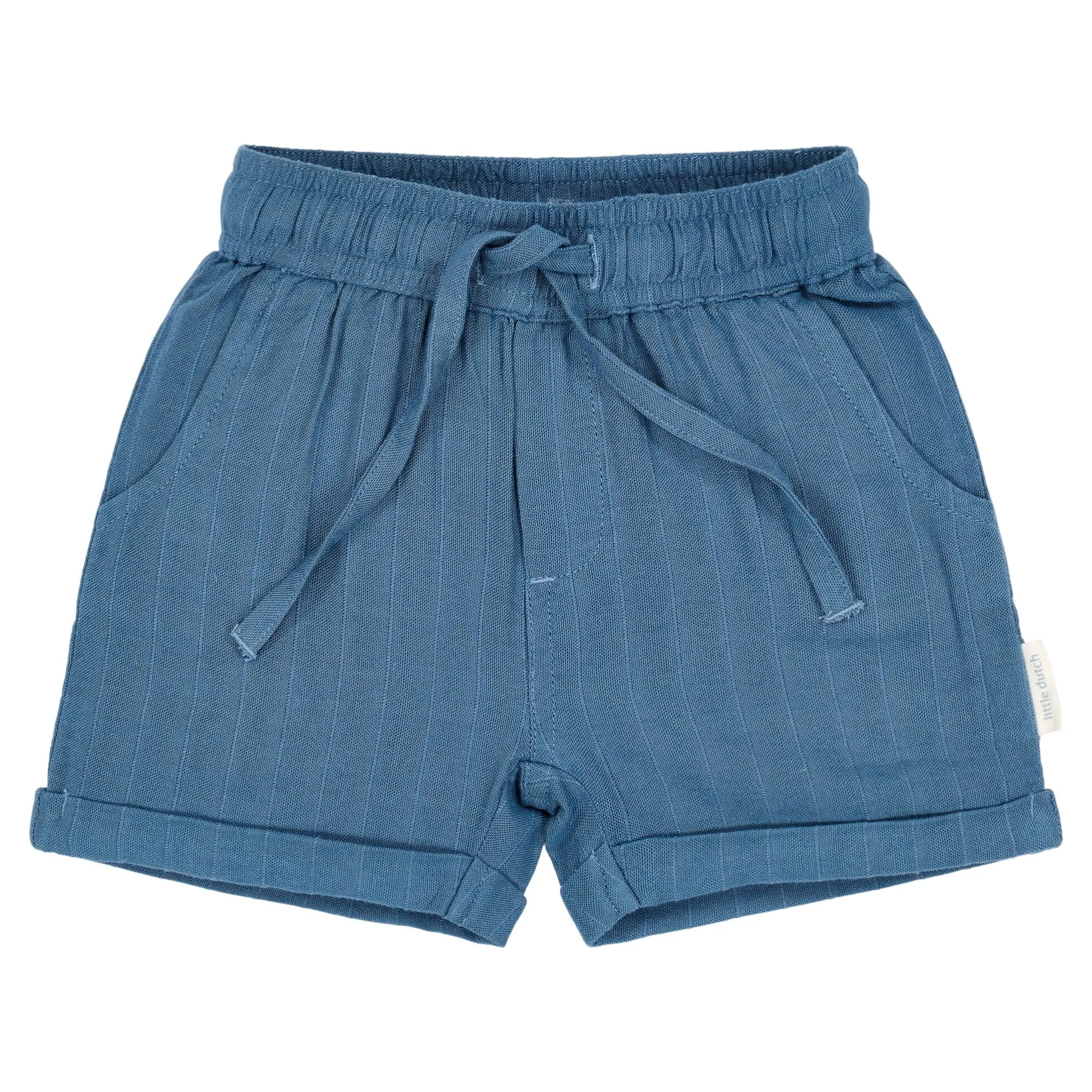 Shorts linen - Blue
