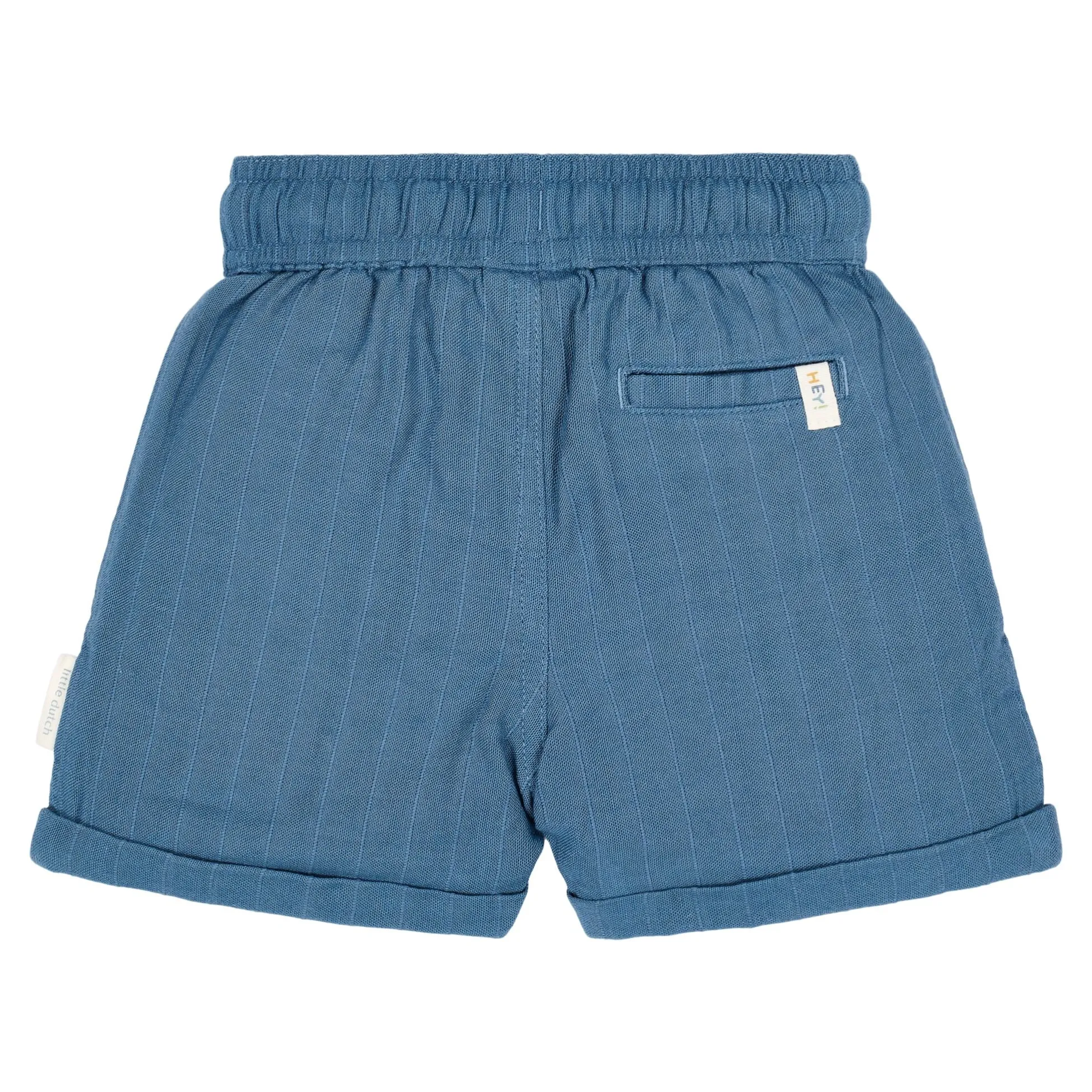 Shorts linen - Blue