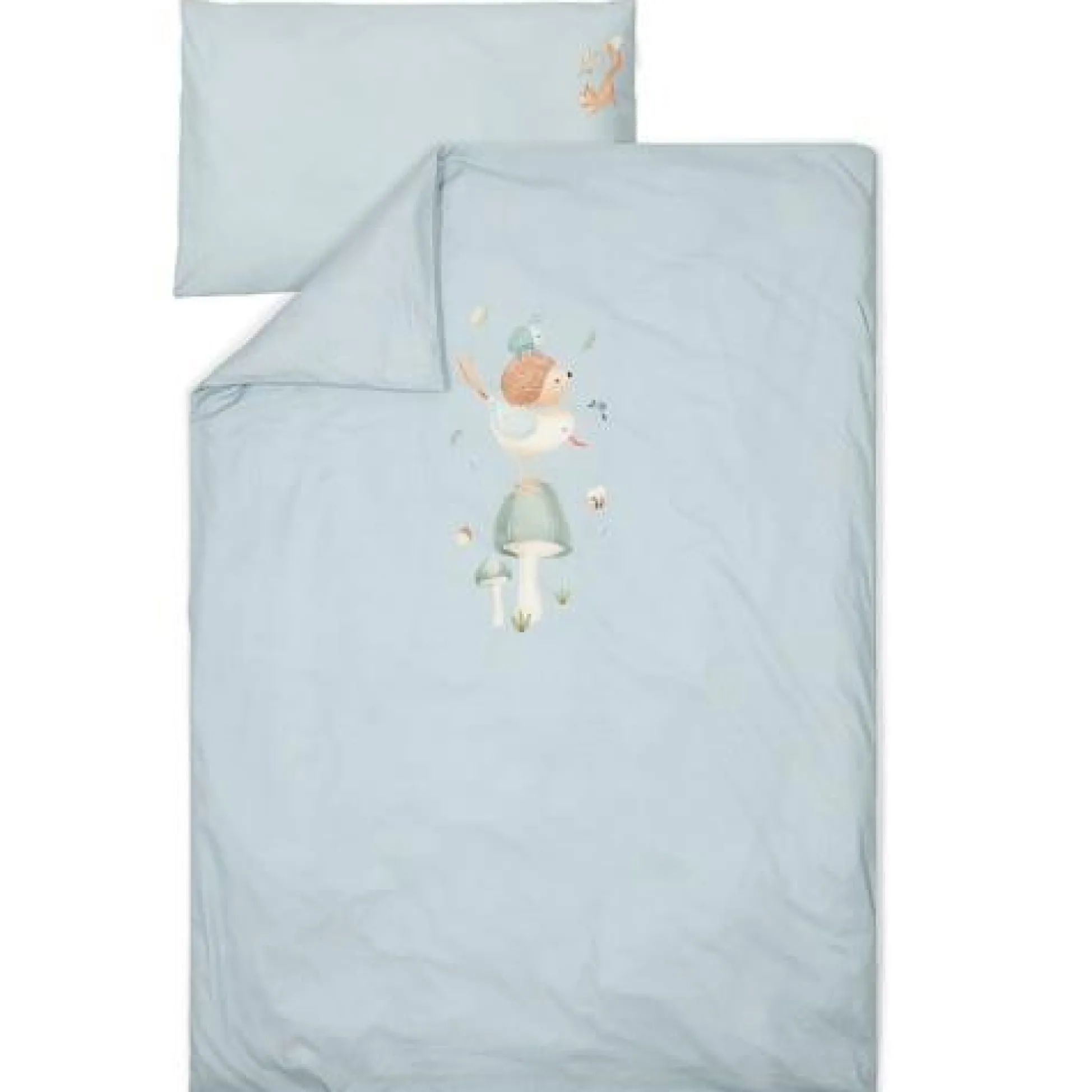Single duvet cover - Blue - Forest Friends
