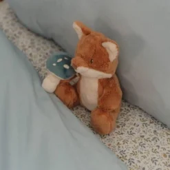 Single fitted sheet - Blue - Forest Friends - Forest Adventure