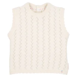 Singlet knitted - White