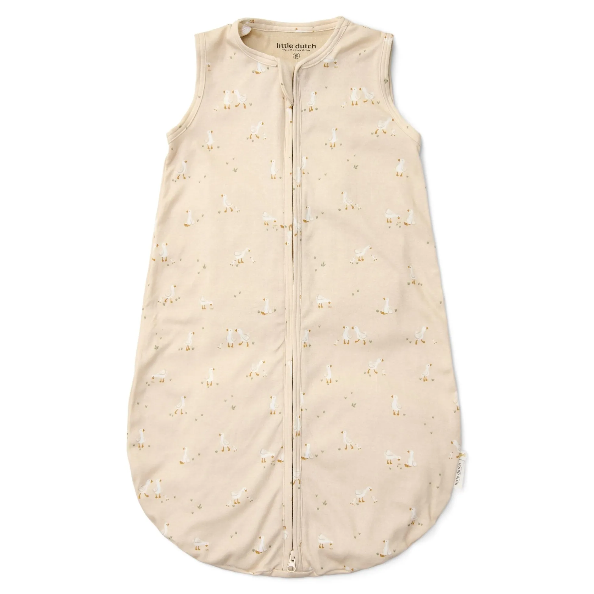 Sleeping bag summer – Beige – Size 70 cm – Newborn Naturals – Little Goose
