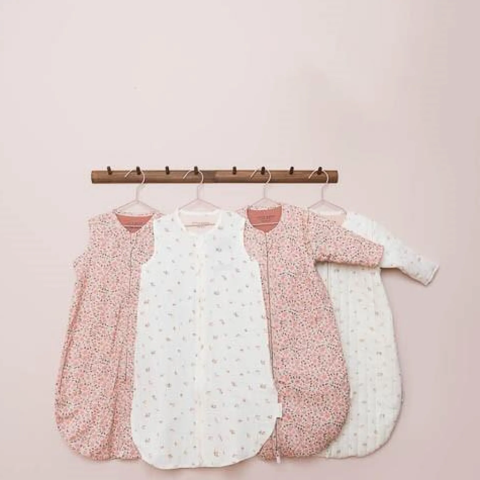 Sleeping bag summer 70 cm - Pink - Size 70 cm - Fairy Garden - Fairy Floral