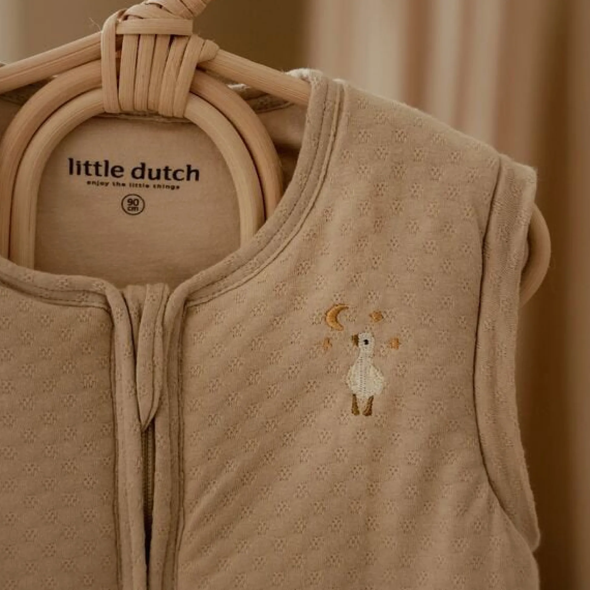 Sleeping bag winter – Beige – Size 90 cm – Newborn Naturals – Little Goose