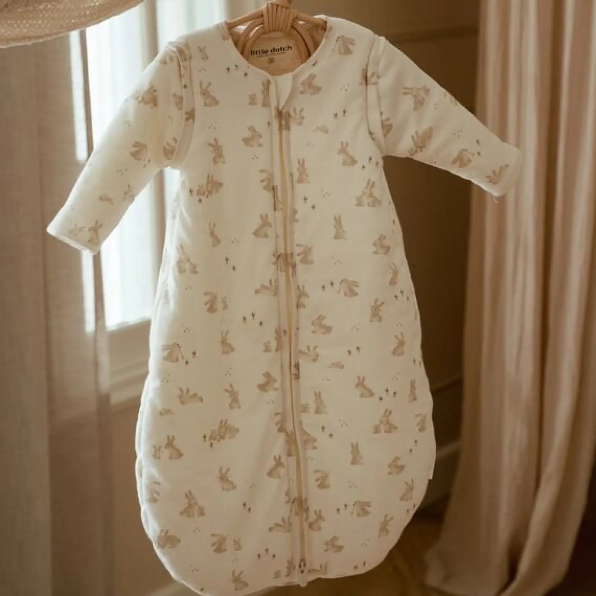 Sleeping bag winter – White – Size 70 cm – Newborn Naturals – Baby Bunny