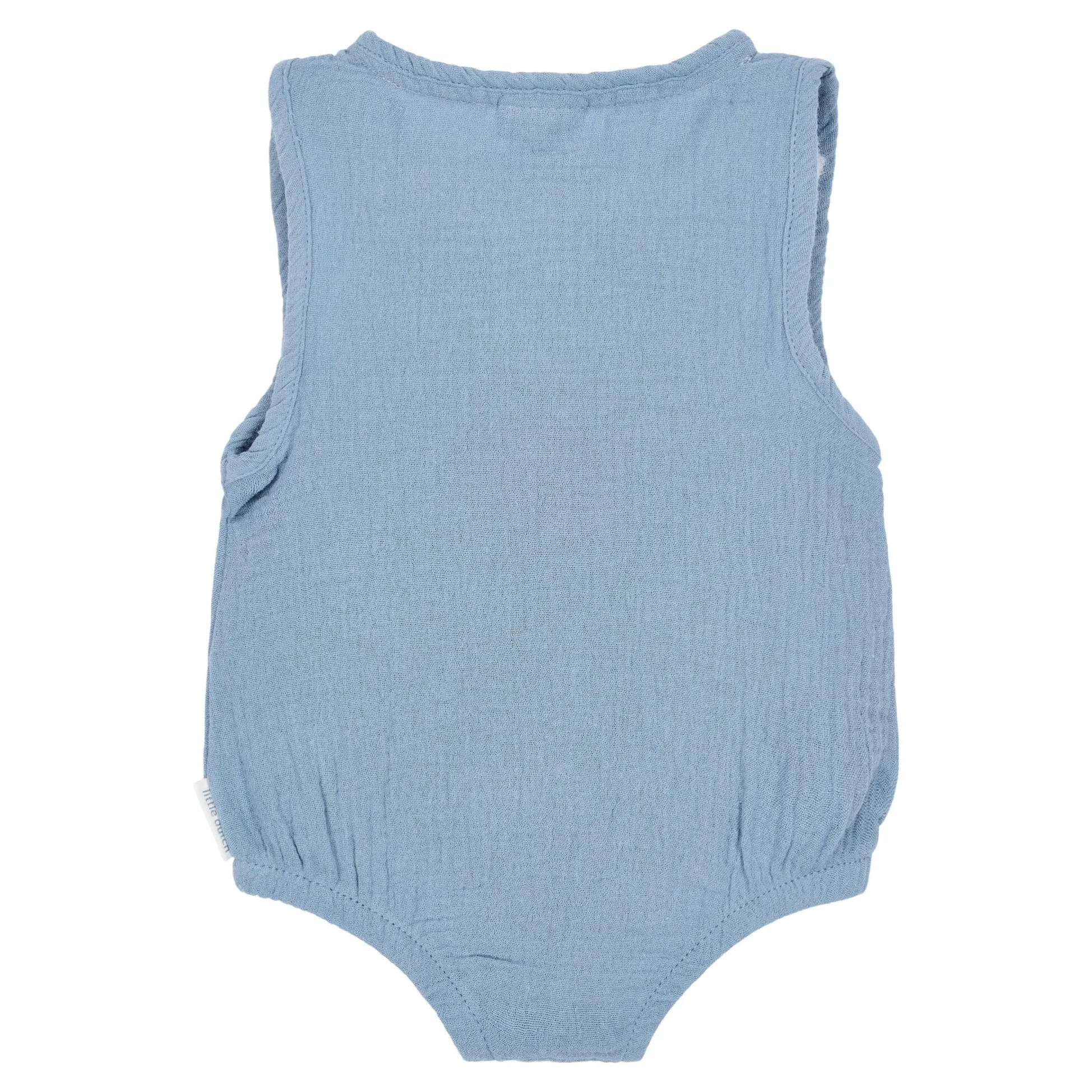 Sleeveless romper - Blue