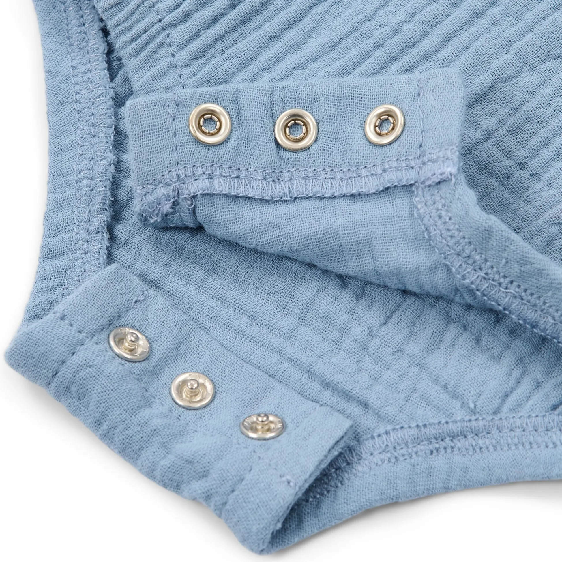 Sleeveless romper - Blue