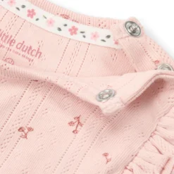 Sleeveless romper - Pink - Fairy Flowers