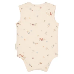Sleeveless romper - Sand