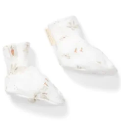 Slippers - White - Newborn Naturals - Baby Bunny