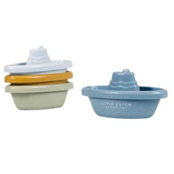Stackable Bath Boats Blue