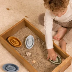 Stackable Bath Boats Blue