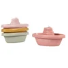 Stackable Bath Boats Pink