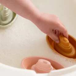 Stackable Bath Boats Pink