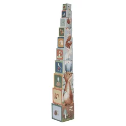 Stacking blocks - Blue - Forest Friends