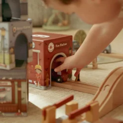 Stacking blocks with cars – Multicolored – Essentials