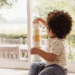 Stacking cups - Multicolored - Essentials